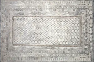 Vintage Afghan Maimana Kilim - 11'5" x 17'2"