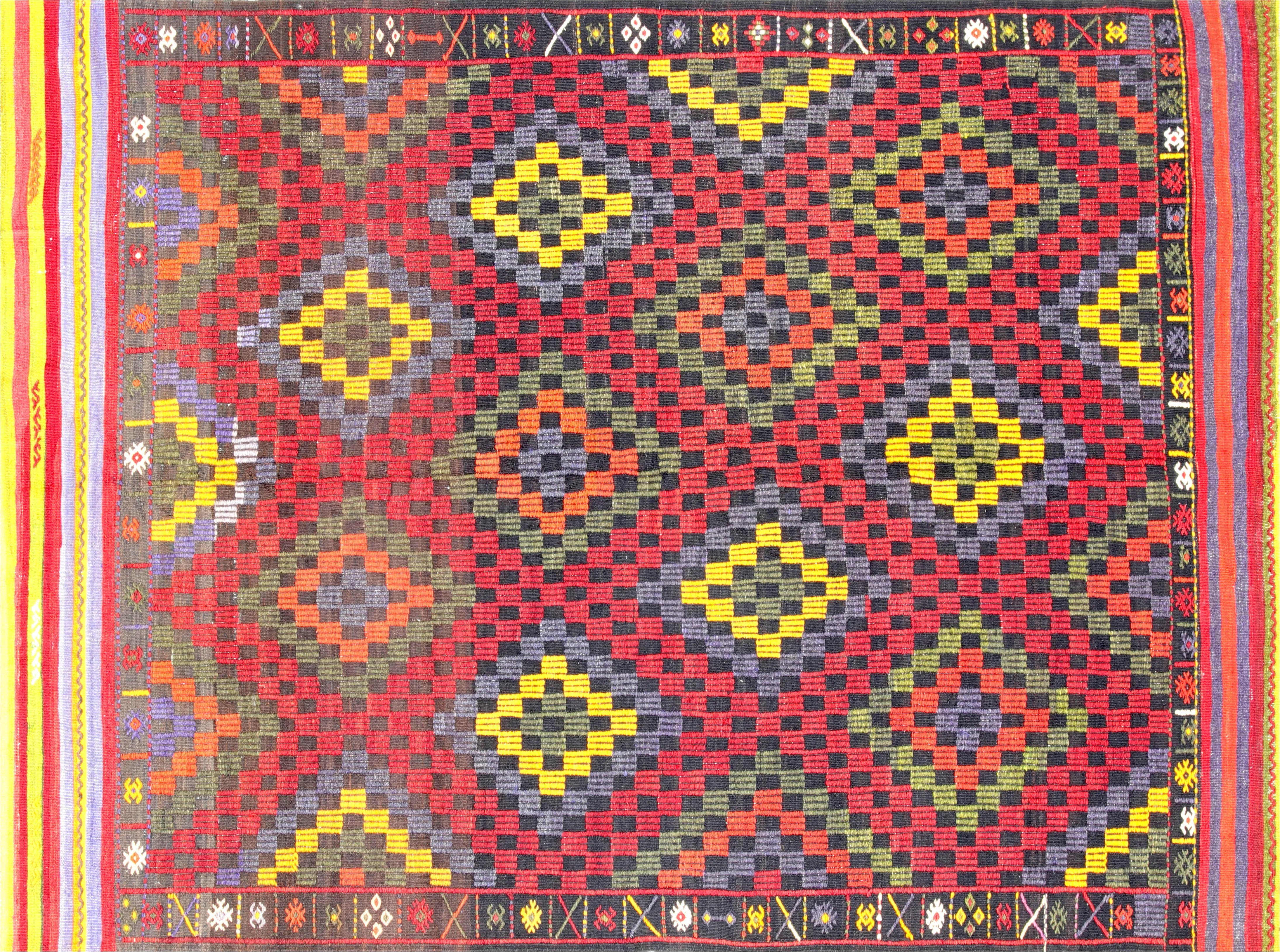Vintage Turkish Kilim - 5'9" x 7'9"