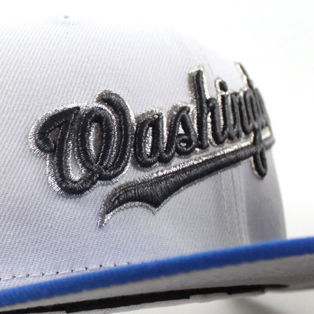 Washington Nationals 2018 All Star Game New Era 59Fifty Fitted Hat (White Light Blue Gray Under Brim)