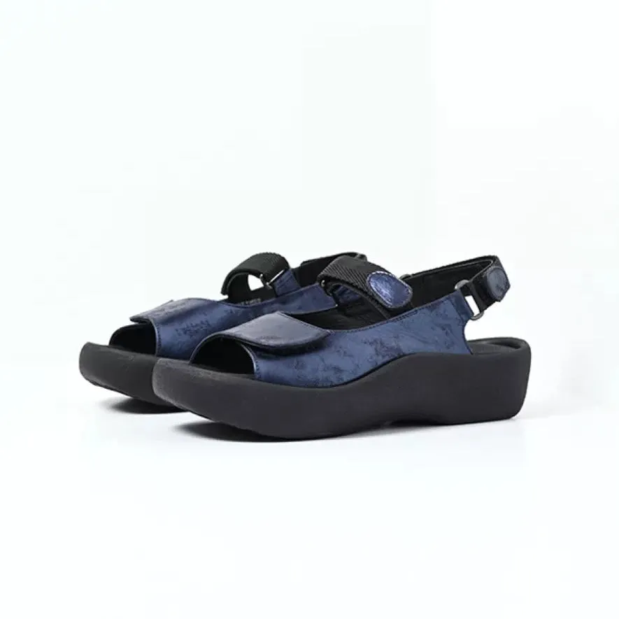 WOLKY JEWEL NAVY AMALIA NUBUCK