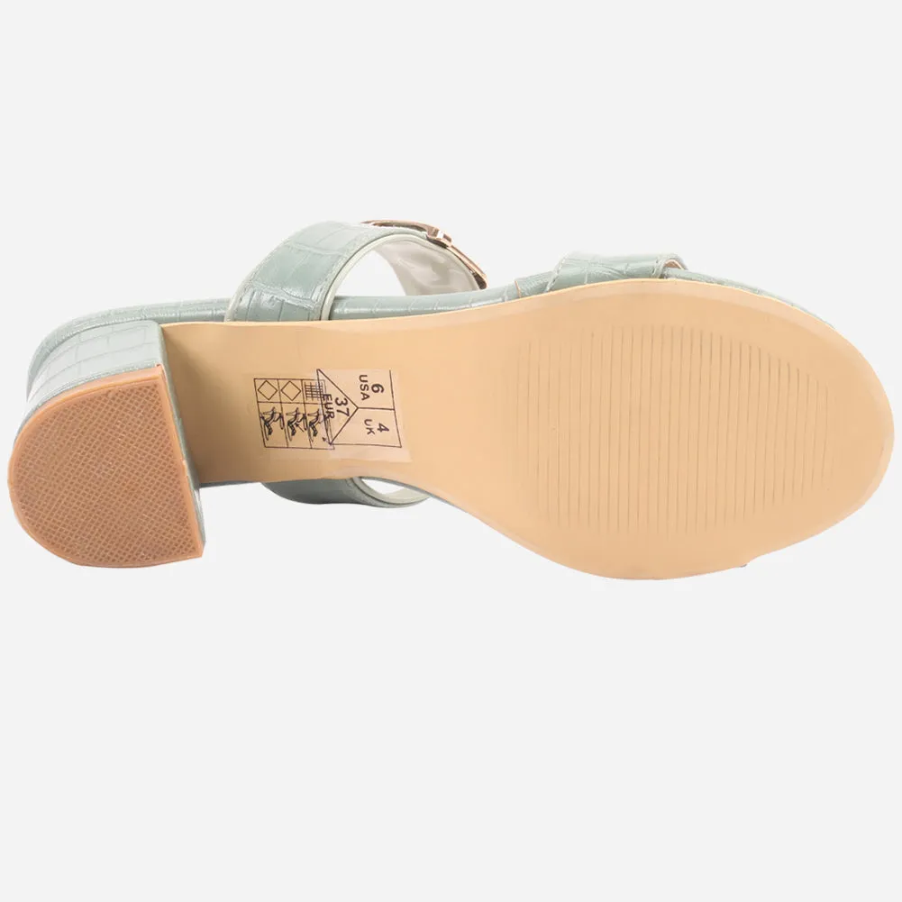 Women "PINKOLA" Block Heel Summer Sandals