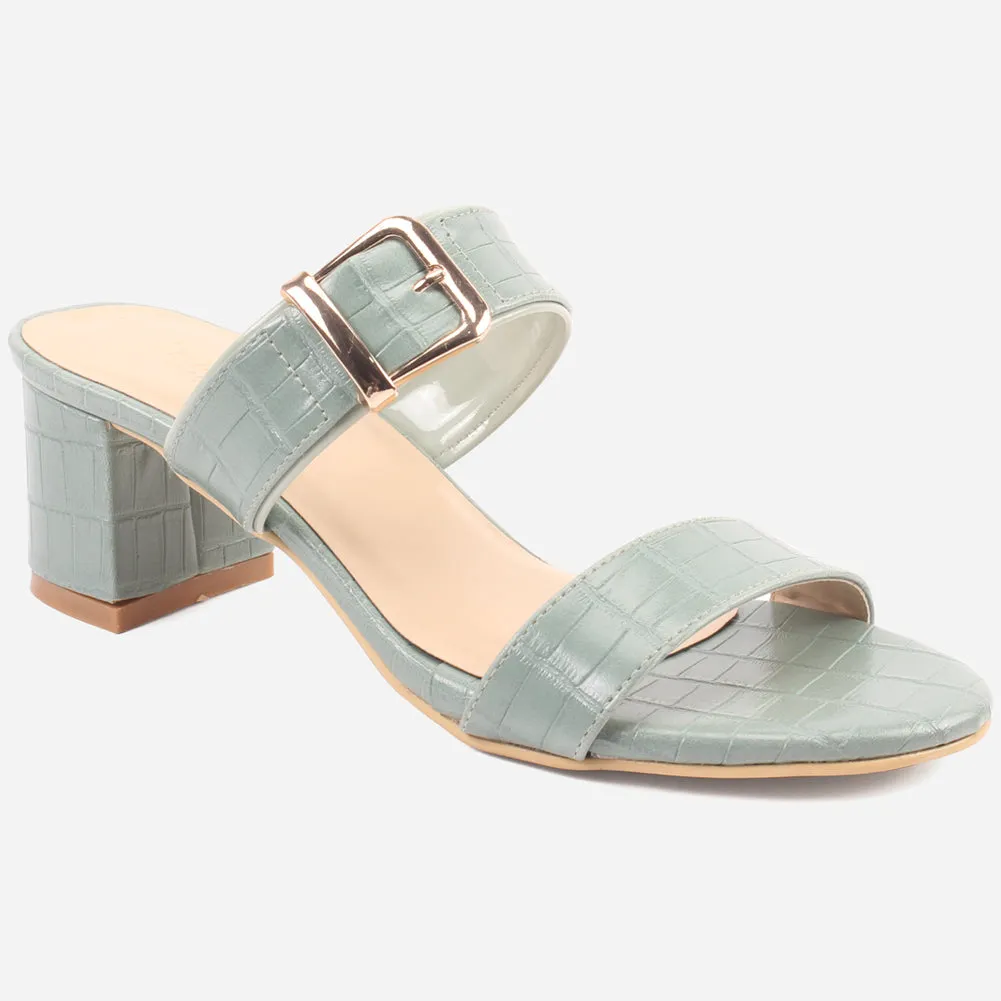 Women "PINKOLA" Block Heel Summer Sandals