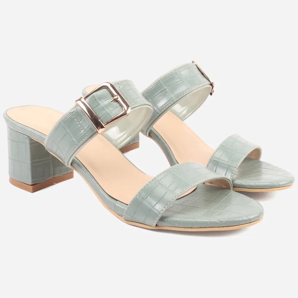 Women "PINKOLA" Block Heel Summer Sandals