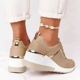 Women's Breathable High Top Sneakers with Lace Up Design | Perfect for All Seasons