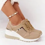 Women's Breathable High Top Sneakers with Lace Up Design | Perfect for All Seasons