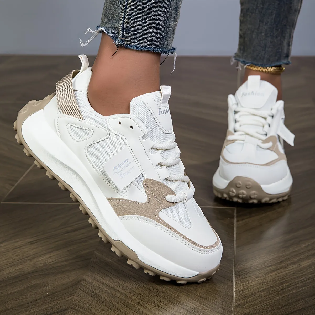 Women's Mesh Sneakers Low-Top Trainers