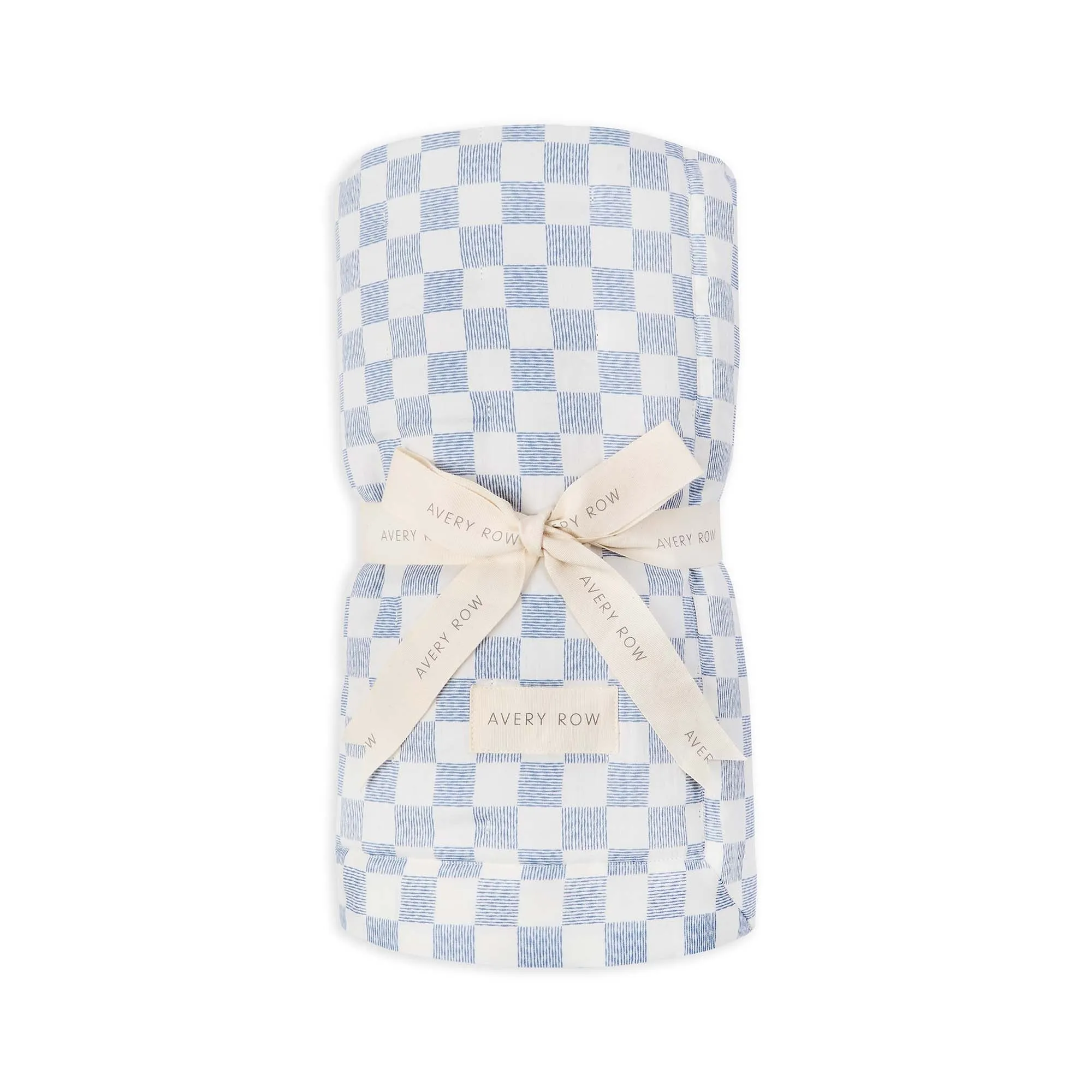 Woven Quilt Checkerboard Single & Cot Bedspread (Waves)