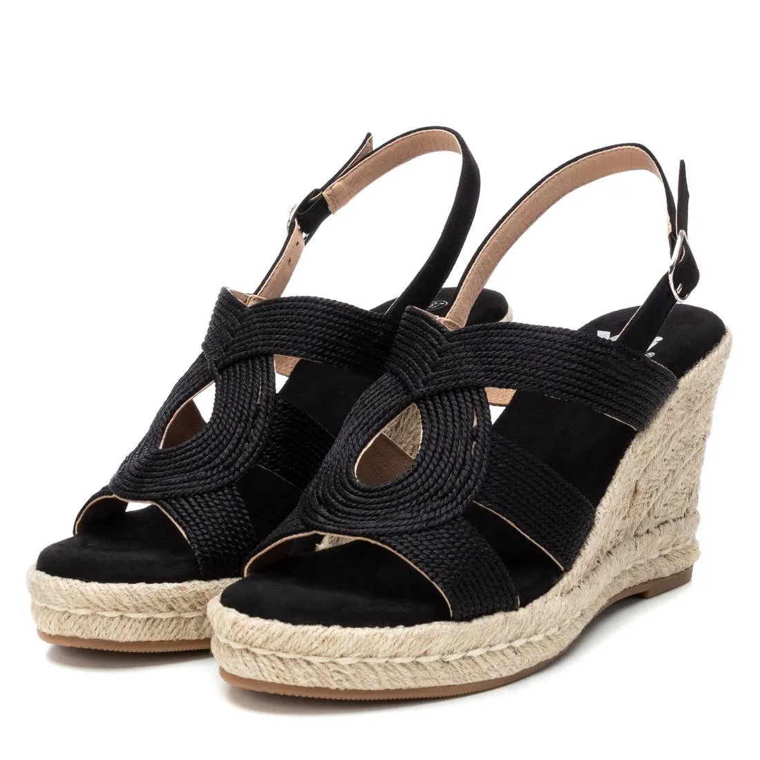 Xti Women's sandals 45186 BLACK