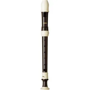 Yamaha YRS302B Brown and White Descant Recorder
